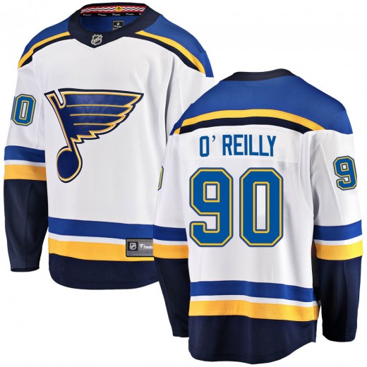 Ryan O'Reilly St. Louis Blues Fanatics Authentic Unsigned Alternate Jersey  Shooting Photograph