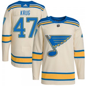 Torey Krug Men's Fanatics Branded Blue St. Louis Blues Home Breakaway Custom Jersey Size: Extra Large